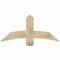 Ekena Millwork Bellingham Rough Sawn Timber Gable Bracket, Douglas Fir, 48"W x 22"H x 4"D x 6"F, 11/12 Pitch GBW048X22X0406BEL00RDF - alternate 1